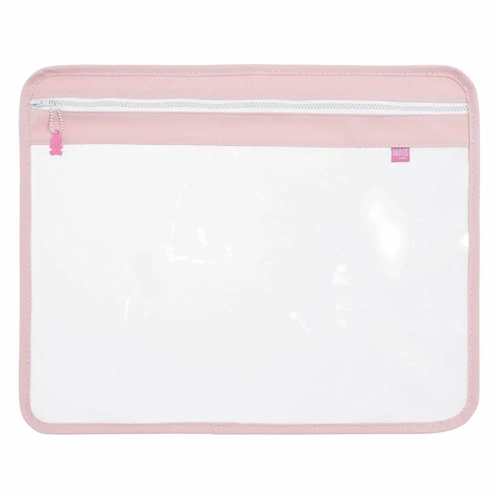 Organizadores para Maternidade Grande Transparente Sweet cor:rosa