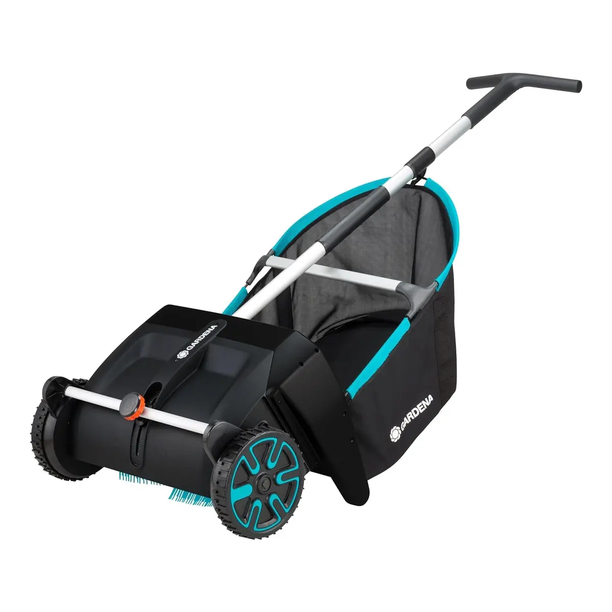 Gardena 03565-20 Coleção de folhas e gramado, preto, turquesa, laranja, cinza