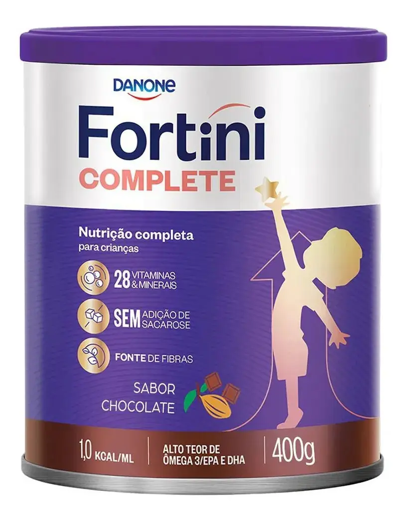 Suplemento Infantil Fortini Complete Chocolate 400g - 1