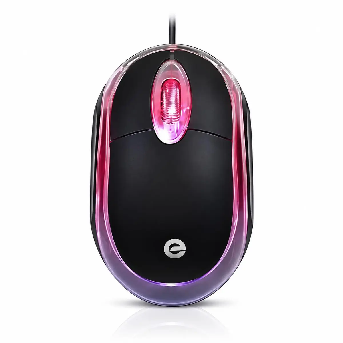 Mouse Óptico com Fio MS-9 Ergonômico | Design Leve, Fácil Transporte, Uso Profissional, Navegação Precisa, Modelo MS-9