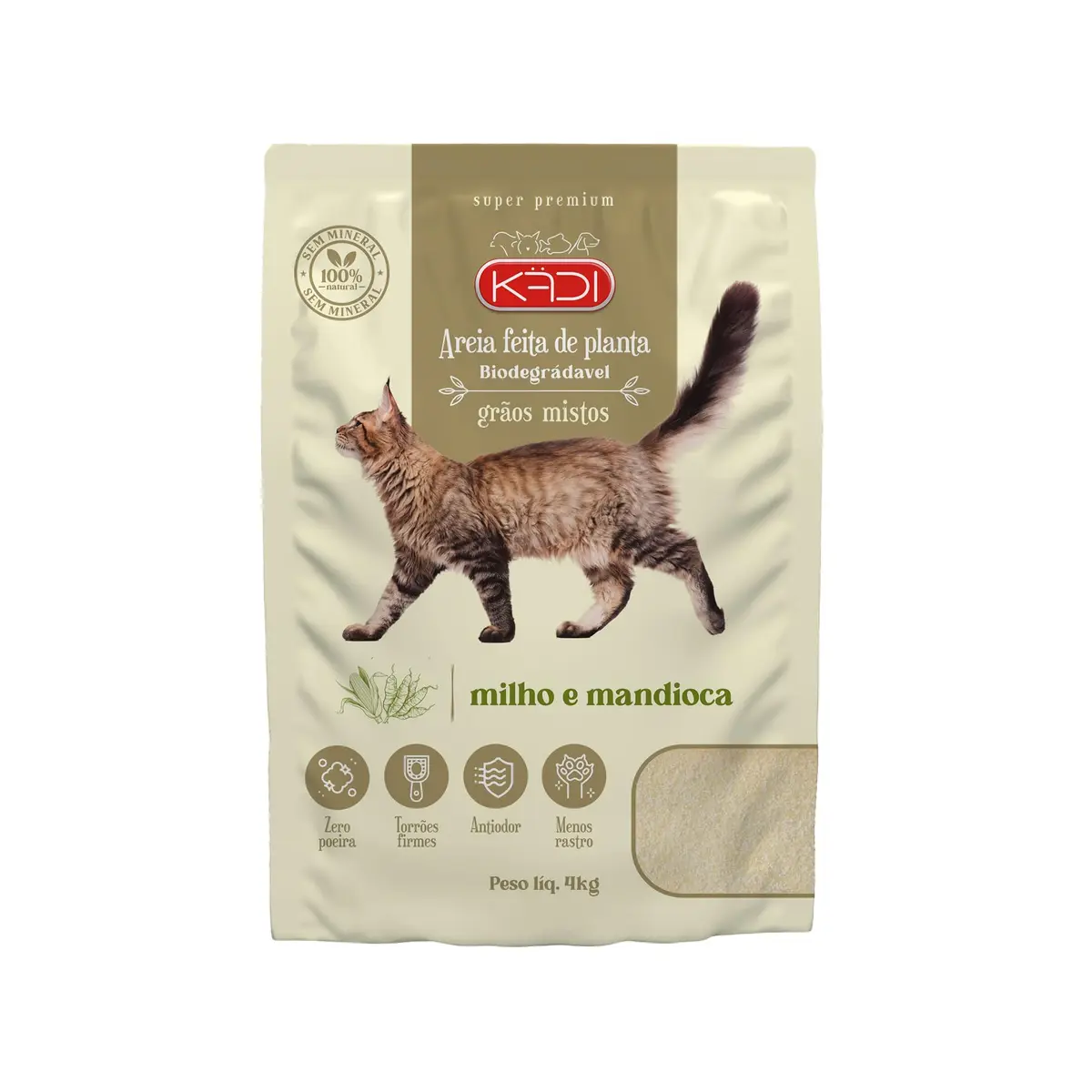 AREIA GRAOS MISTOS Kädi 4KG