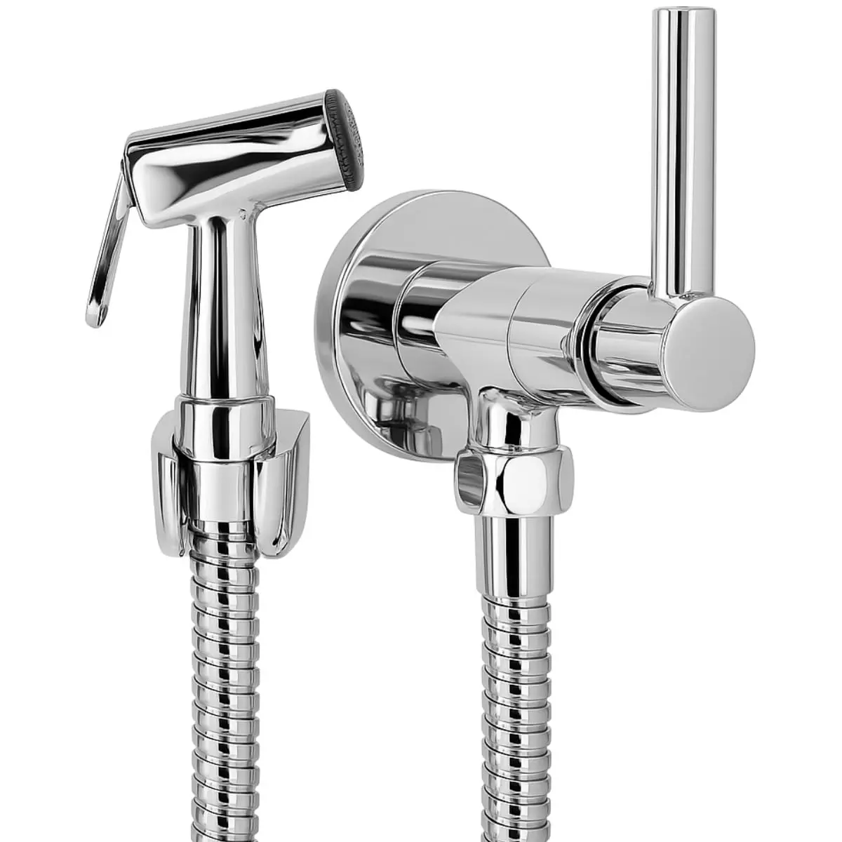 Ducha Higiênica Luxo Gatilho Metal Corpo 100% Metal – Sistema ¼ Volta Alta Durabilidade Design Moderno