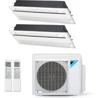 Ar-Condicionado Multi Split Inverter Daikin 24.000 BTUs (2x Evap Cassete 1 Via 18.000) Quente/Frio 220V - 1