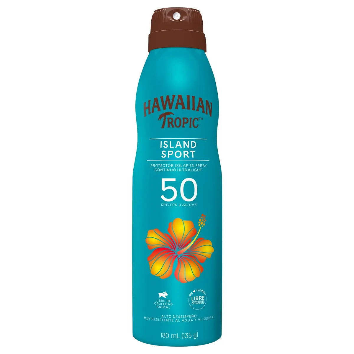 Protetor Solar Hawaiian Tropic Island Sport, FPS 50, 170g