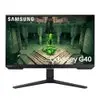 Monitor Gamer Samsung Odyssey G4 25" FHD, 240Hz, 1ms, IPS, DisplayPort e HDMI, 99% sRGB, HDR, FreeSync Premium, Preto - LS25BG400ELXZD - 1