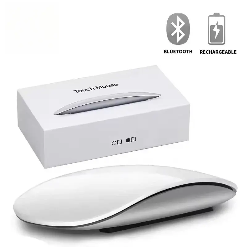 Rato sem fios Bluetooth ultrafino e recarregável, com toque silencioso e modo duplo, ideal para portátil, iPad, Mac, PC e MacBook – em promoção!