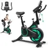 Bicicleta Ergométrica Fitness Spinning, Bicicleta Ergométrica Indoor com Ajuste de Resistência, Monitor LCD e Assento Confortável - 1
