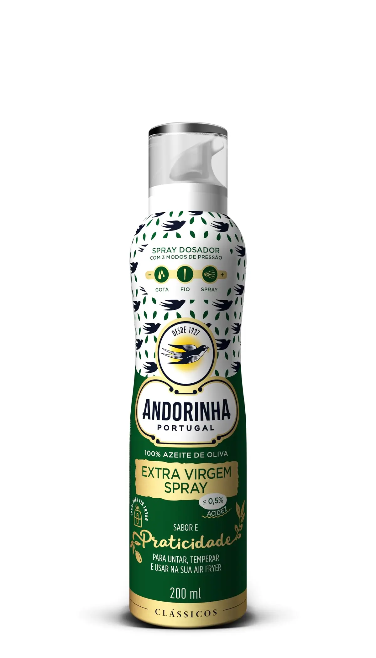 Azeite Andorinha Spray Extra Virgem 200ml - 1