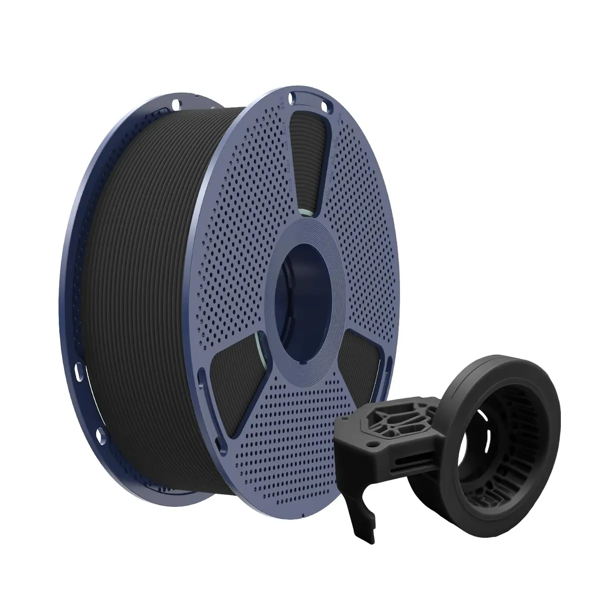 Creatorally Filamento PETG 3D Alta Velocidade Fosco 1,75mm, 1kg, Preto, Acabamento Fosco, Impressão 30-600mm/s