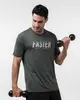 Camiseta de corrida masculina verde escuro [Tam. P e M] - 1