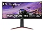 Monitor Gamer LG UltraGear 34" Curvo 2K 160Hz - 1