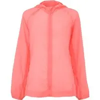 Jaqueta Corta-Vento Feminina Oxer com Capuz Run Ultraleve Packable