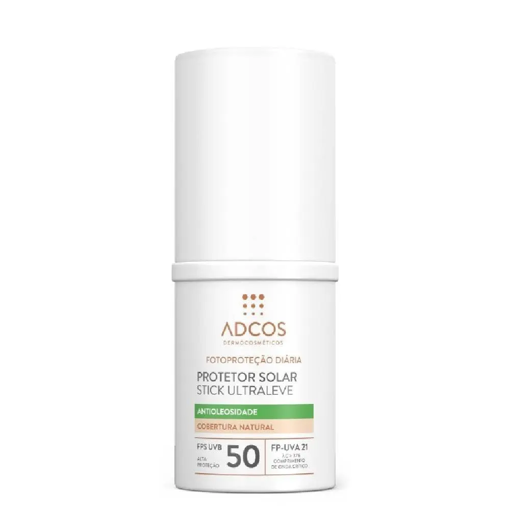 ADCOS, Adcos Stick Ultraleve Fps50 Peach Protetor Solar Facial 15g