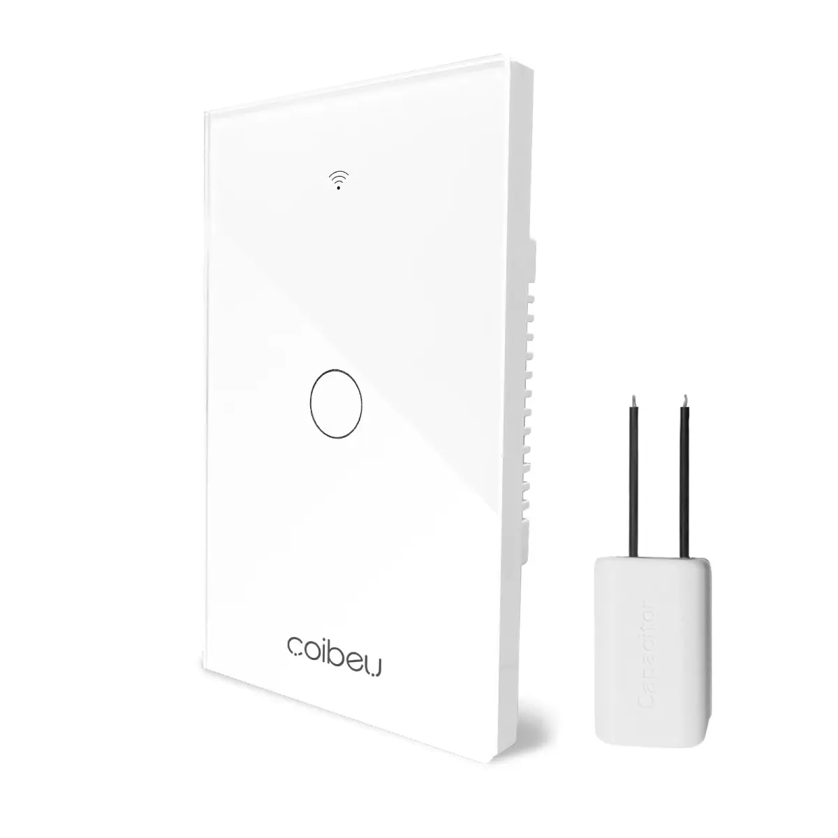 Wifi ue interruptor de luz inteligente 120 tipo painel de toque de parede sem neutro interuptor inteligente interruptor wi-fi