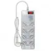 Filtro de Linha DPS ICLAMPER Energia 8 Tomadas, 127/220 volts, LCF, 1,3M, Transparente, Bivolt - 1