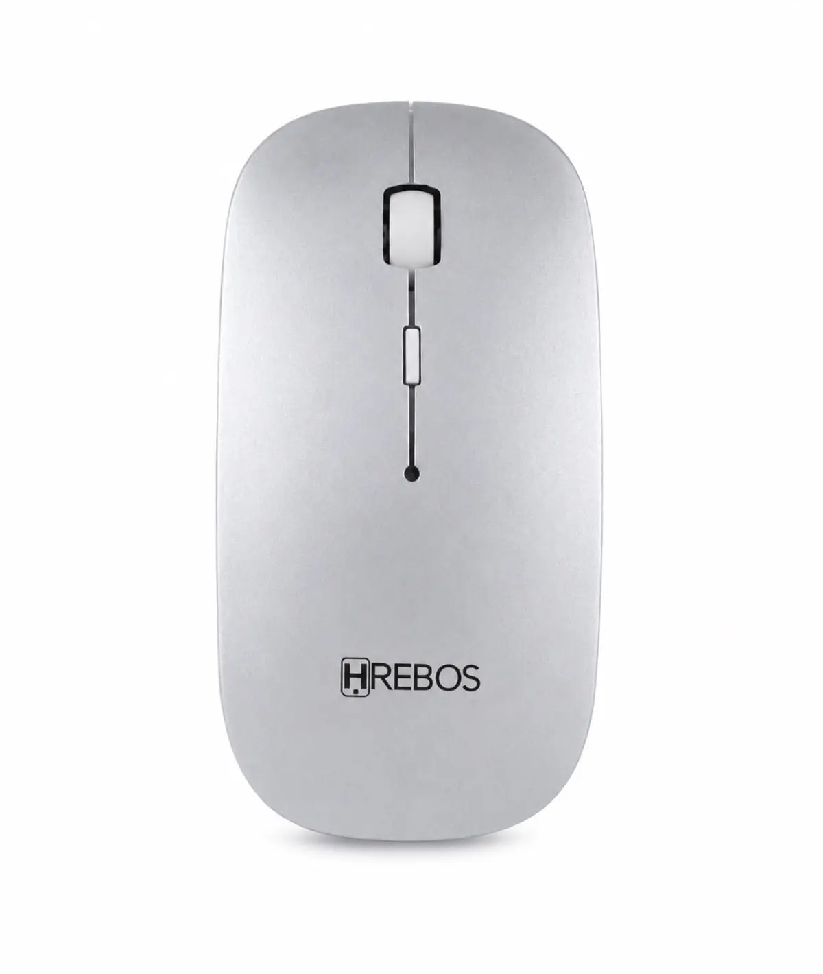 Hrebos Mouse Bluetooth Vesper IF-760, 1600 DPI, Prata, Compacto, 105x52x20mm, compatível com Windows