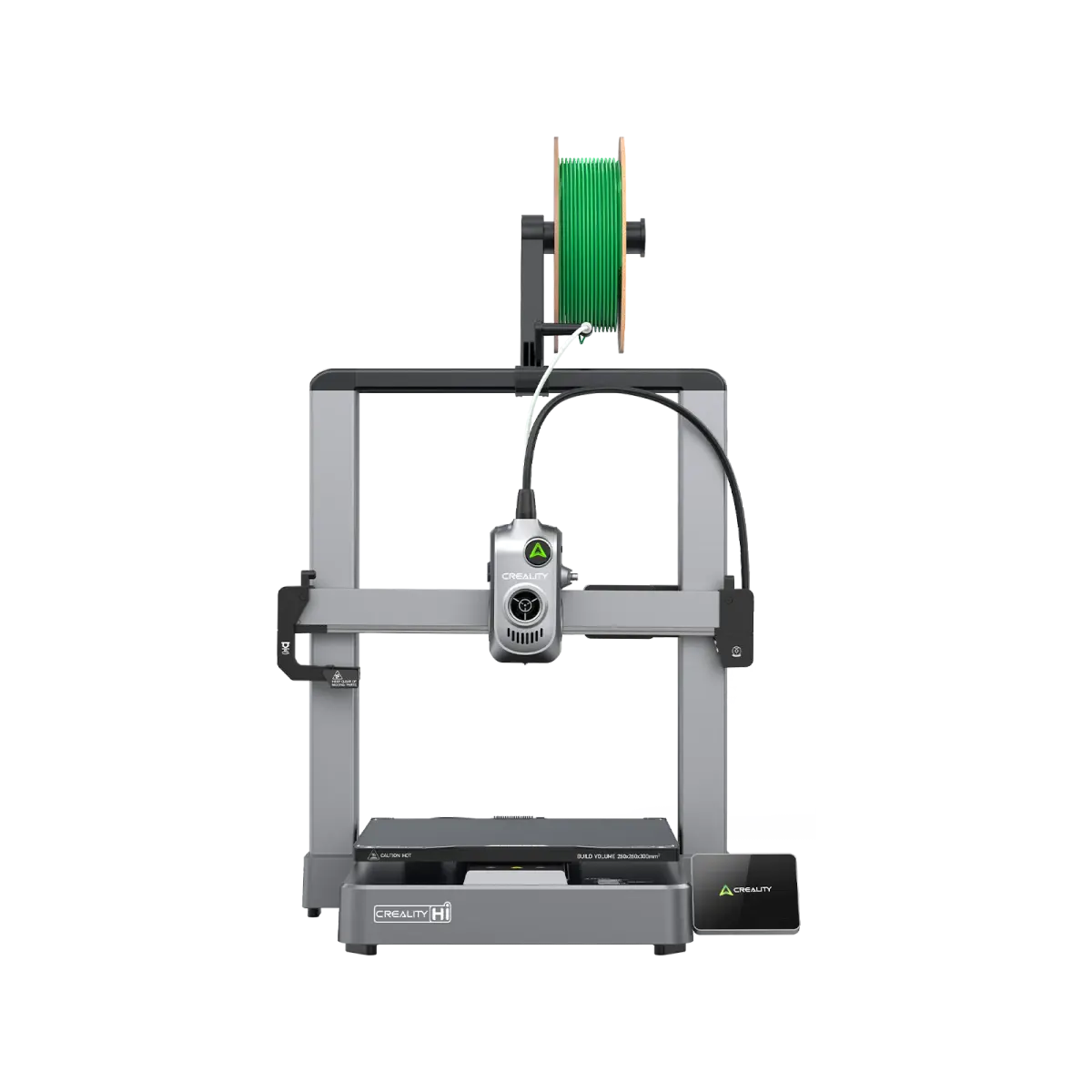 Impressora 3D Creality Hi, Impressão de Alta Velocidade 600mm/s, Suporta CFS e Impressão em até 16 Cores, Design Integrado BR
