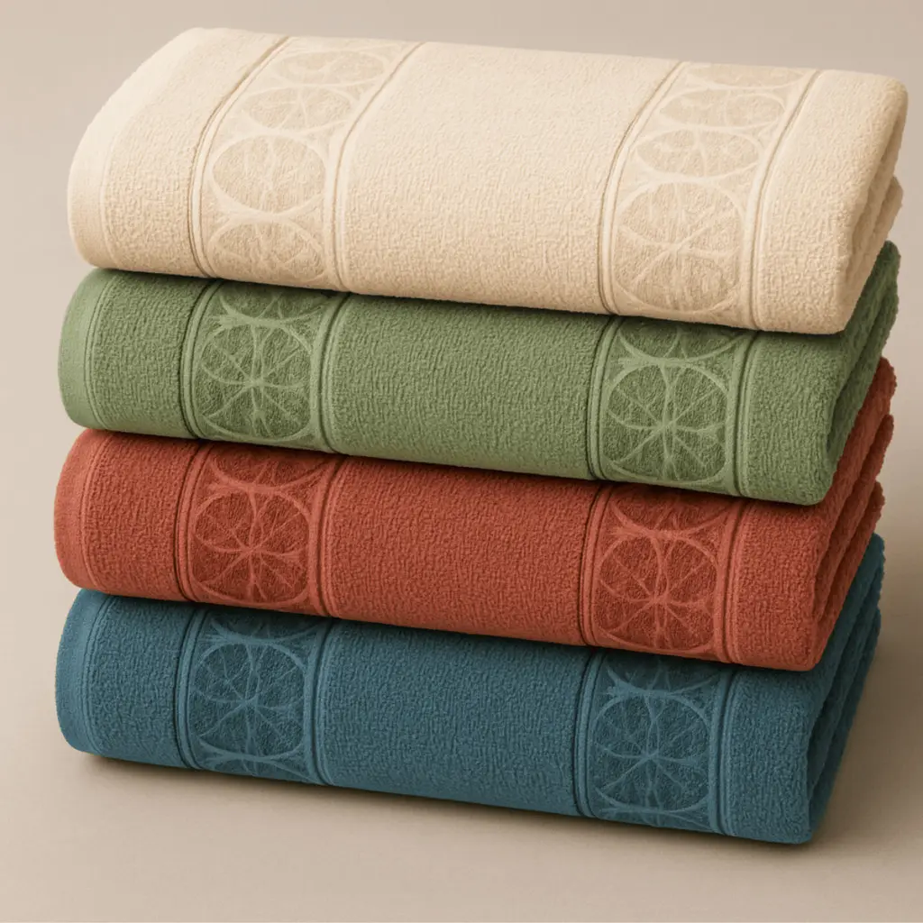 Kit 4 Toalhas de Rosto 35x75cm Para Banheiro Treino Salão Macia Absorvente