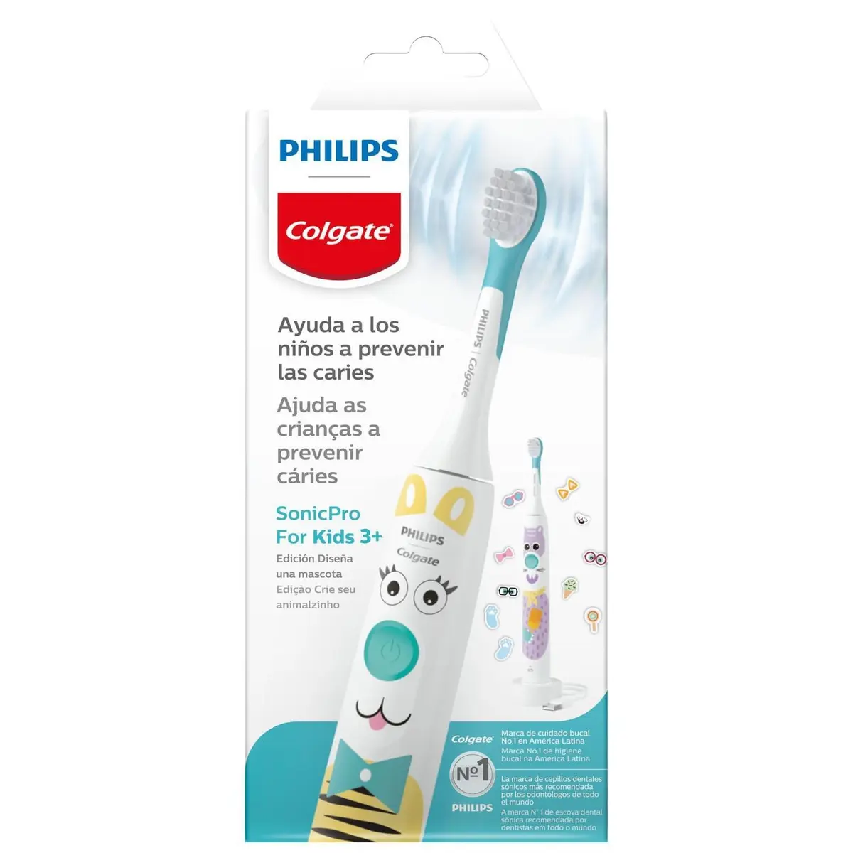 Philips Colgate Sonicpro 10 Kids Escova de Dente Elétrica Infantil
