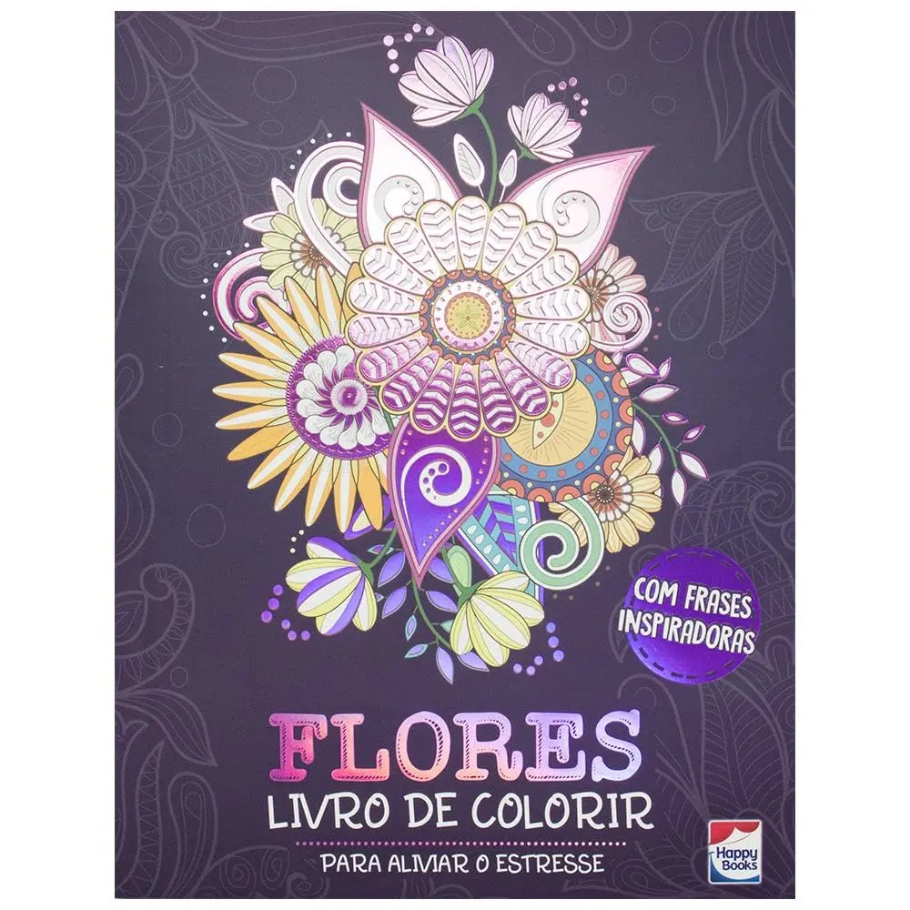 Colorir e Imaginar: Flores - 1