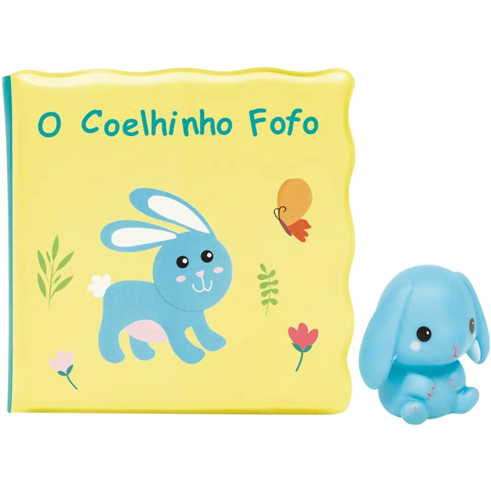 Buba Kit Livrinho De Banho E Coelhinho Colorido