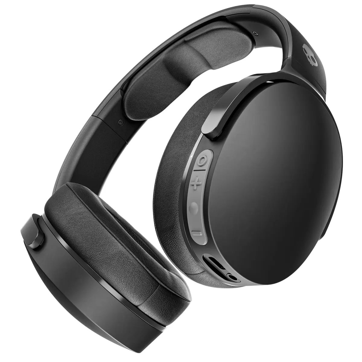 Fone de Ouvido sem fio Skullcandy Hesh Evo Over-Ear com Áudio Premium, Fio Removível, Carregamento Rápido e 36 Horas de Bateria – Preto - 1