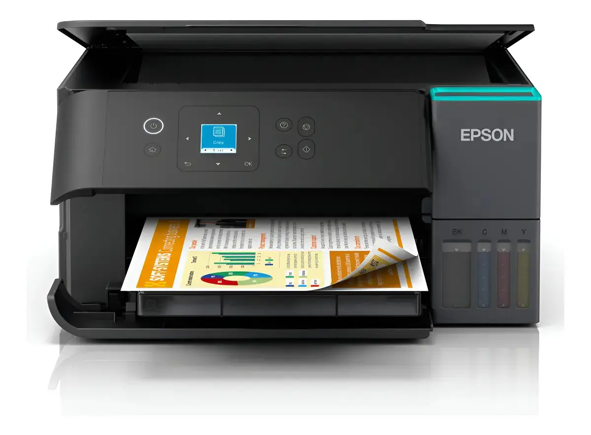 Impressora De Sistema Contínuo Epson L4360 Wi-Fi Jato De Tinta Cor