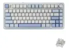 Teclado Aula F75 Sem Fio Mecânico Tri Mode Hot Swap Cor de teclado Azul Sal Marinho Idioma Inglês US - 1