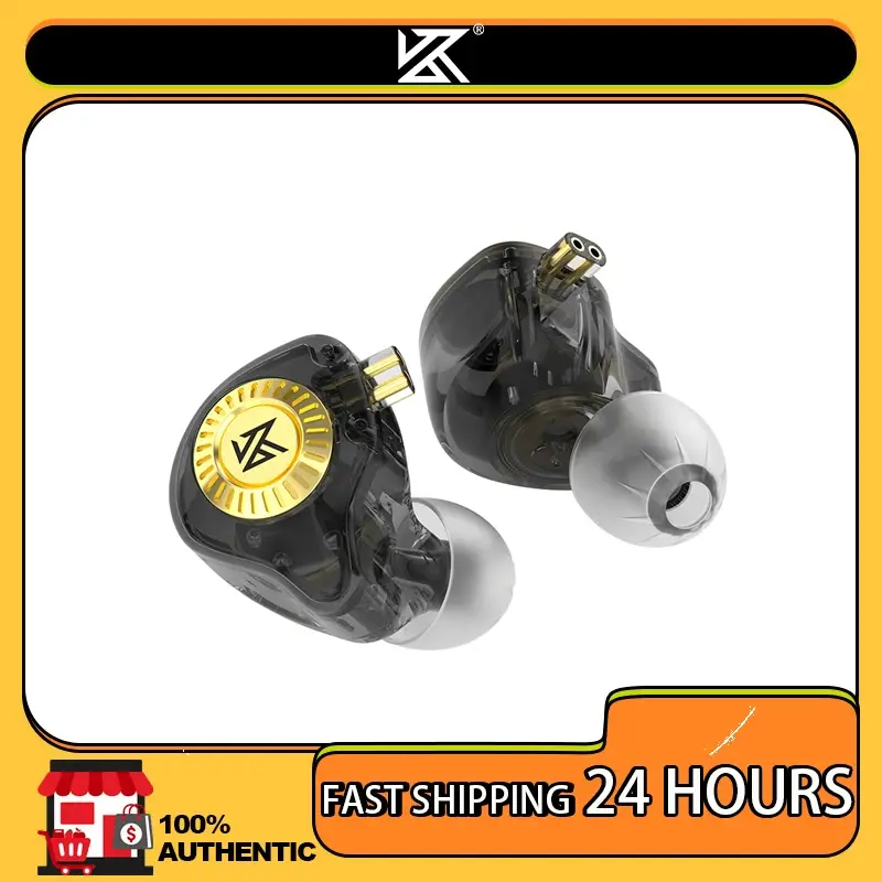 KZ EDX-Ultra wired hi-fi fone de ouvido dinâmico cabo substituível monitor intra-auricular música esporte jogos fone de ouvido com cancelamento de ruído