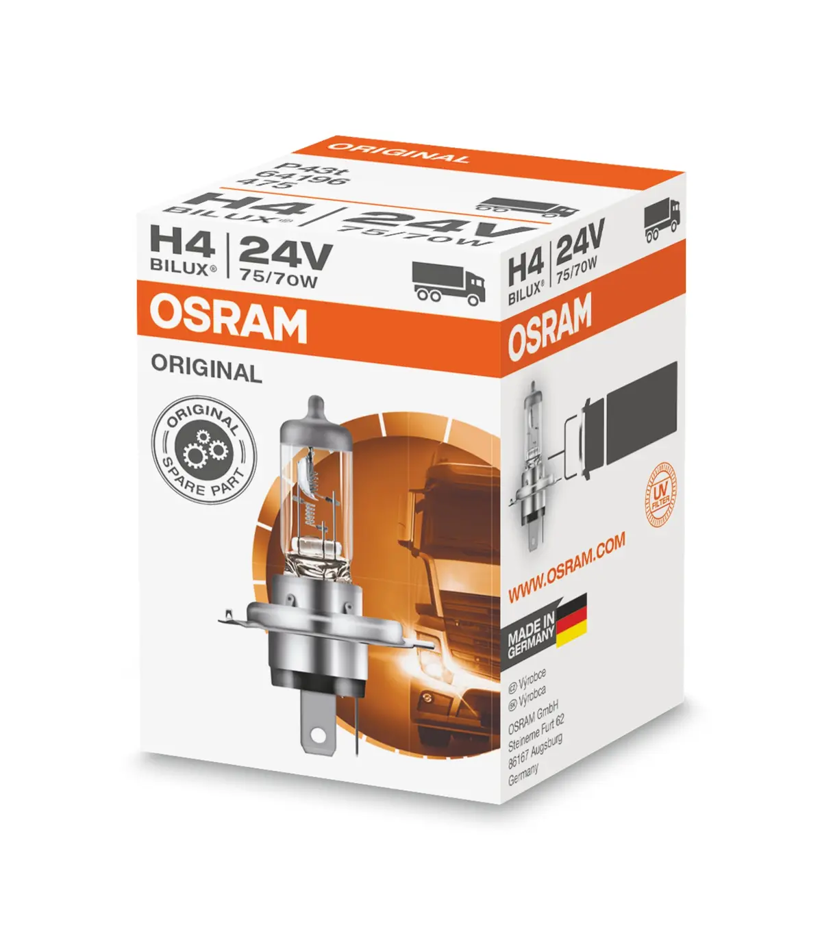 Standard (24V) - H4 64196 - 1