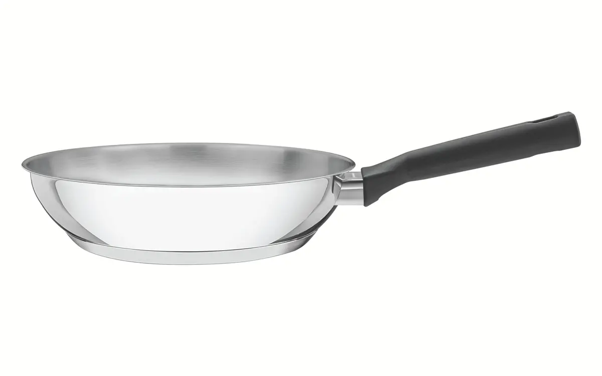 Frigideira Tramontina Brava Baquelite em Aço Inox Fundo Triplo Cabo de Baquelite 24 cm 2,1 L - 1