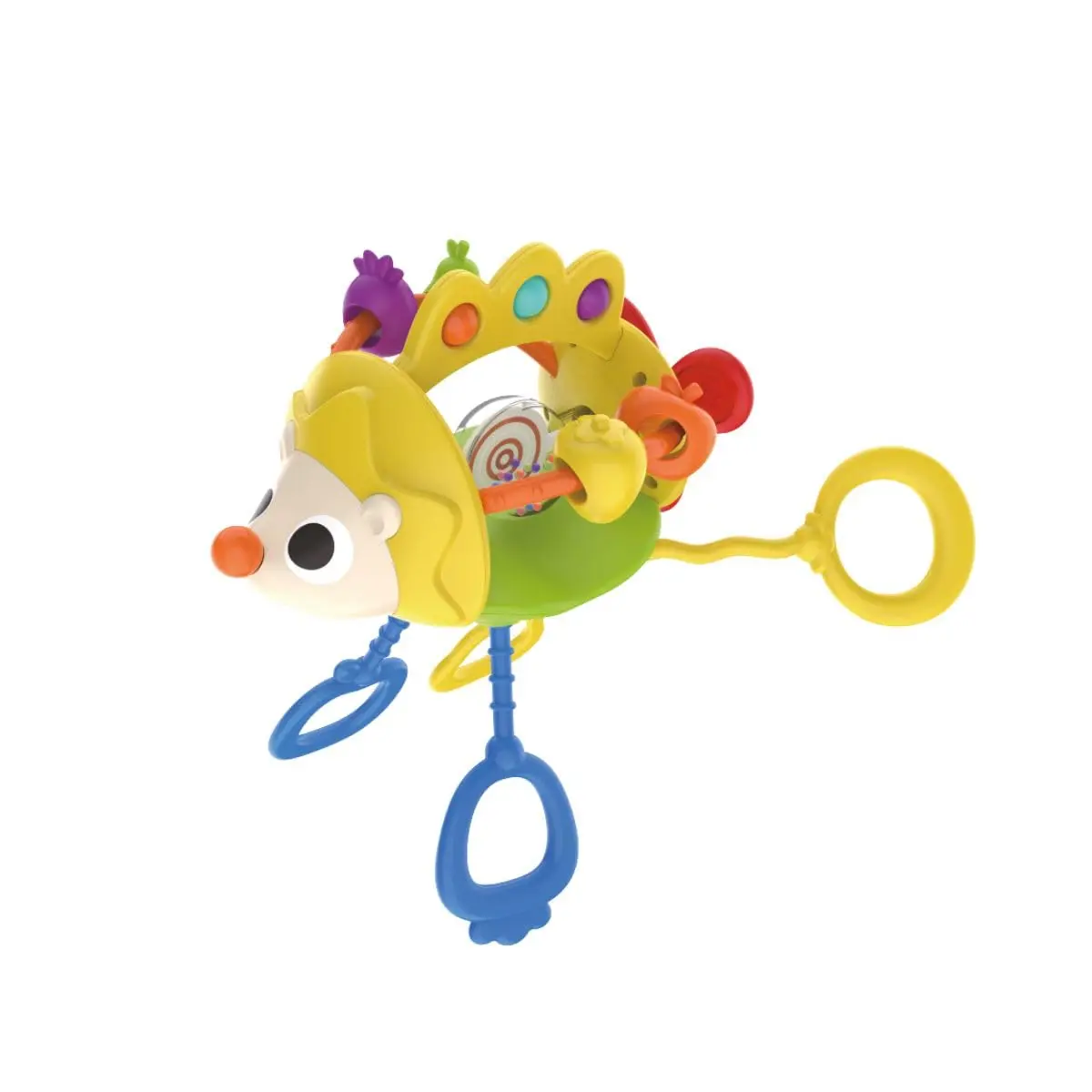 Brinquedo Mordedor Sensorial e Chocalho Para Bebê Maxi Baby - 1