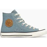 Tênis Chuck Taylor All Star Denim Cano Alto Azul Claro