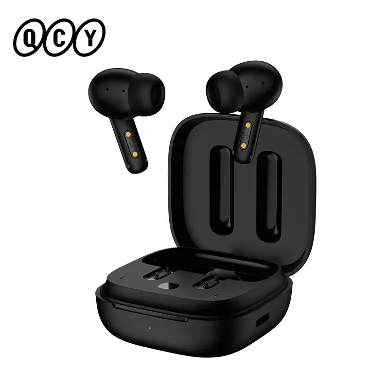 Qcy t13 anc cancelamento de ruído ativo sem fio fones de ouvido bluetooth 5.3 4 microfones enc chamadas claras 30h playtime ipx5 - 1