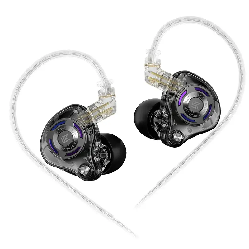 Padrão acústico de alta fidelidade do fone de ouvido para jogos KZ-Gale. Microfones duplos omnidirecionais - 1