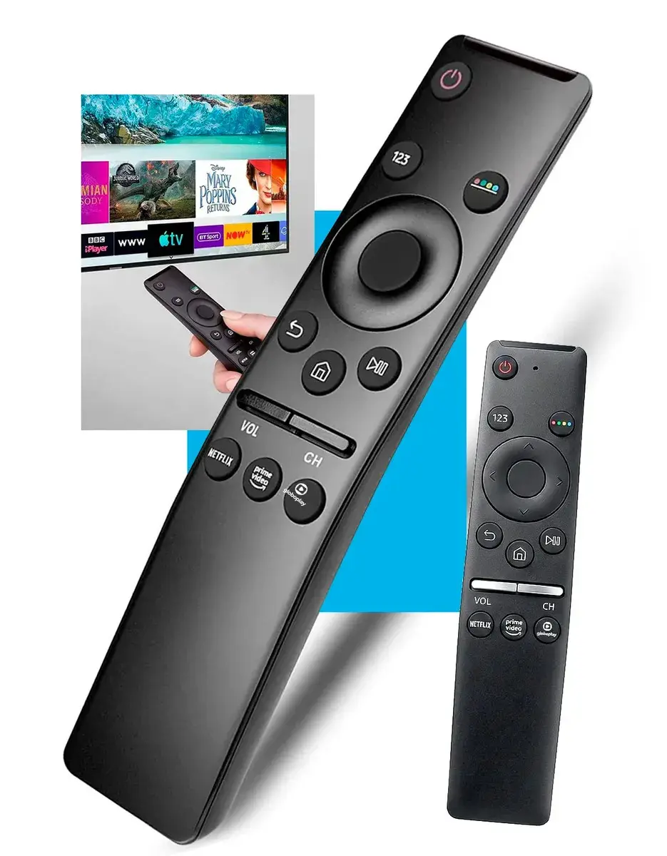 Controle Remoto Casenn para Smart TV Samsung 4K com Netflix, Prime Video e Google Play - 1