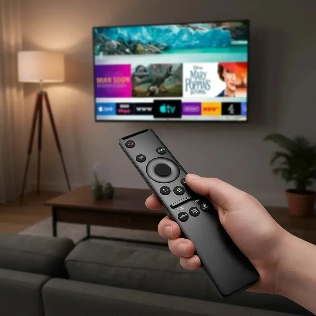 Controle Remoto Casenn para Smart TV Samsung 4K com Netflix, Prime Video e Google Play thumbnail 8