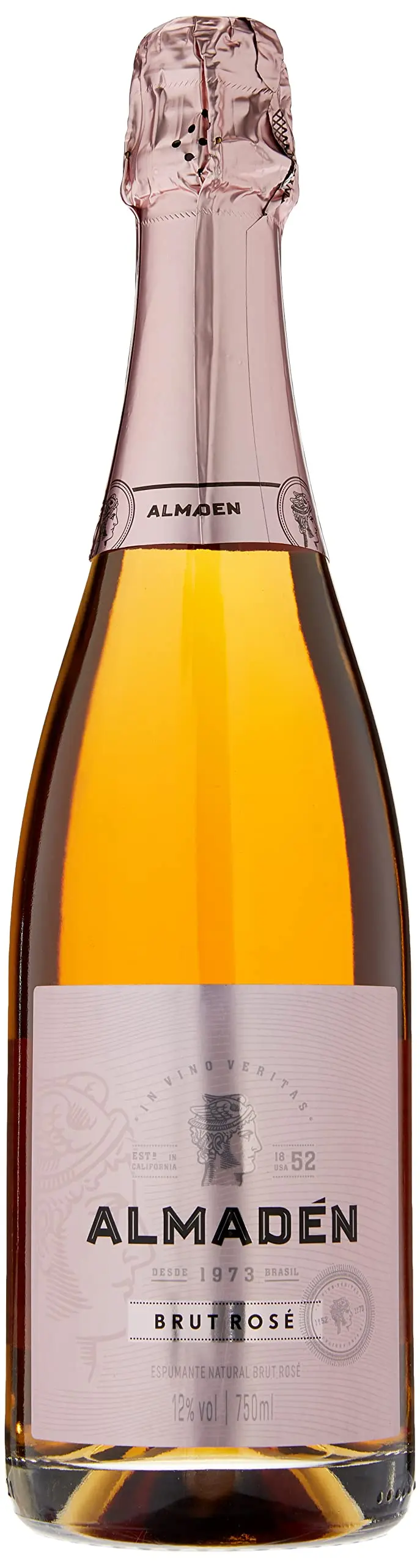 Almaden Espumante Brut Rose 750Ml | Carraga de vidro