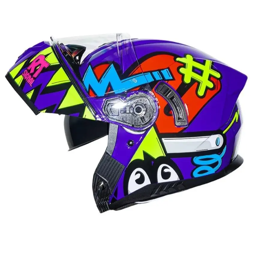 Capacete Scooter Elétrica e Capacete Bike com Viseira Interna, Casco Rígido Confortável para Deslocamentos Diários