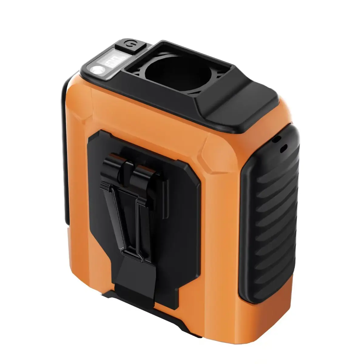 Ventilador Cintura 12M/s Forte,100 Vel.,7200mAh,Rec. Ráp. 3h,Lanterna LED | Vento 12M/s, 100 níveis, bateria 7200mAh com autonomia 3-10h, recarga 3h, lanterna e power bank – ideal para trabalho e lazer