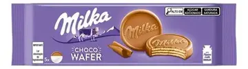 Biscoito Milka Chocowafer de Creme de Cacau e Chocolate ao leite 150 g - 1