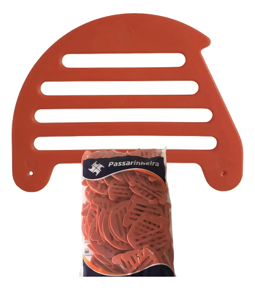 Kit Com 200 Passarinheira Para Telhado Portuguesa/Romana