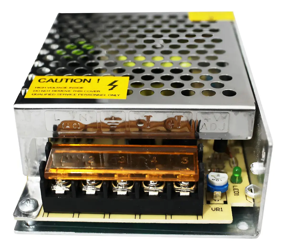 Fonte Colméia Chaveada 12V 5A 60W Bivolt Haiz para Led Som CFTV Câmeras