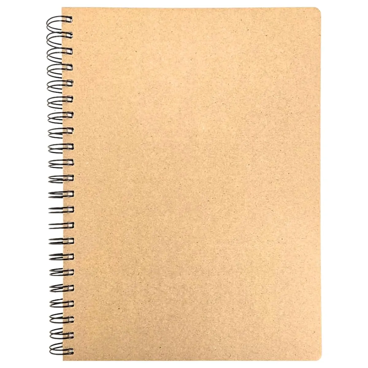 Caderno Kraft 10 Matérias Capa Dura Escolar Universitário 160 Folhas | Capa dura Kraft brilho