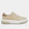 【Tam.: 38 39 40 41 42 e 43】Tênis Democrata Beat Pulse Masculino - Off White+Bege - 1