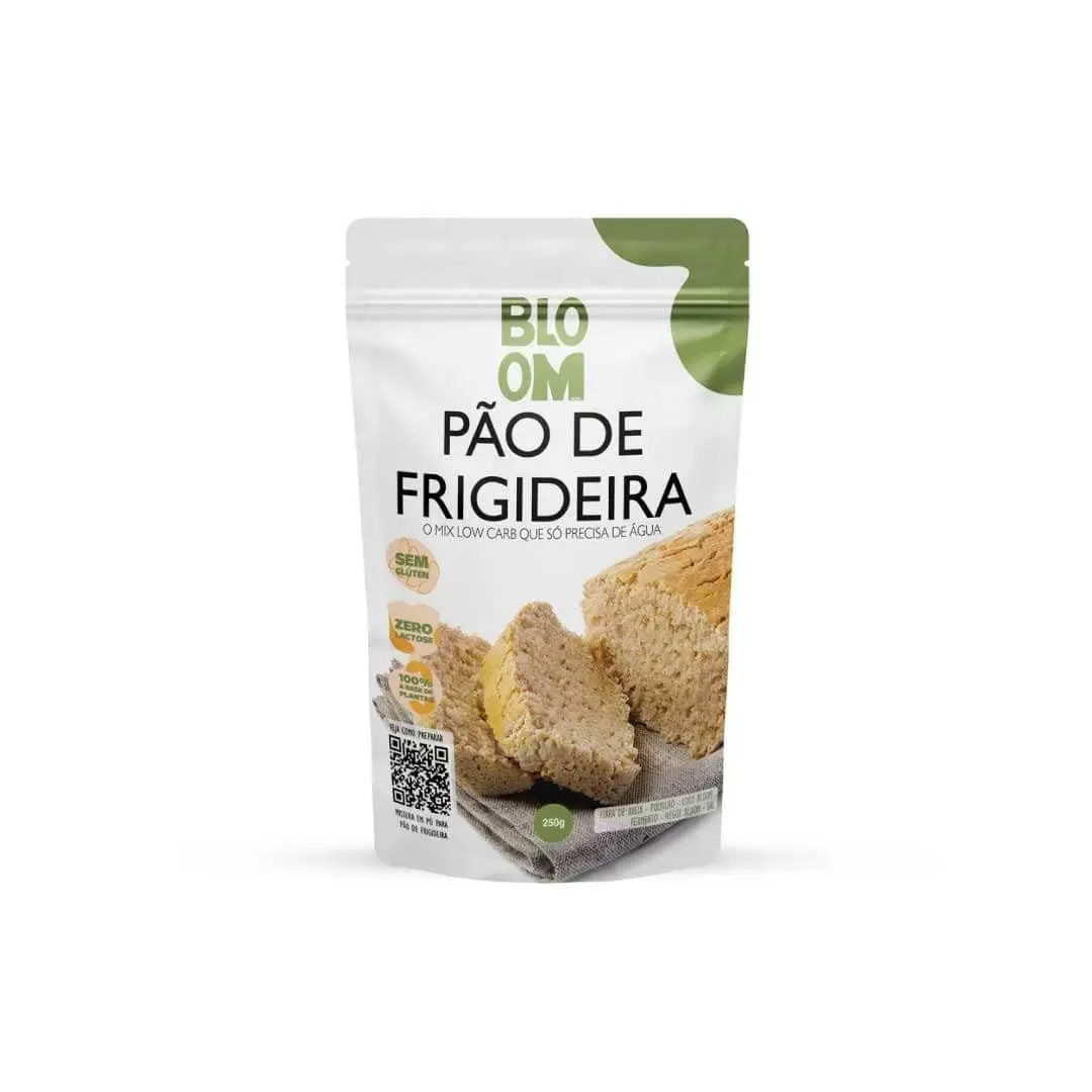 Pão de Frigideira Tradicional Bloom 250g | Low Carb, Vegano, Sem Glúten, Fácil Preparo - 1