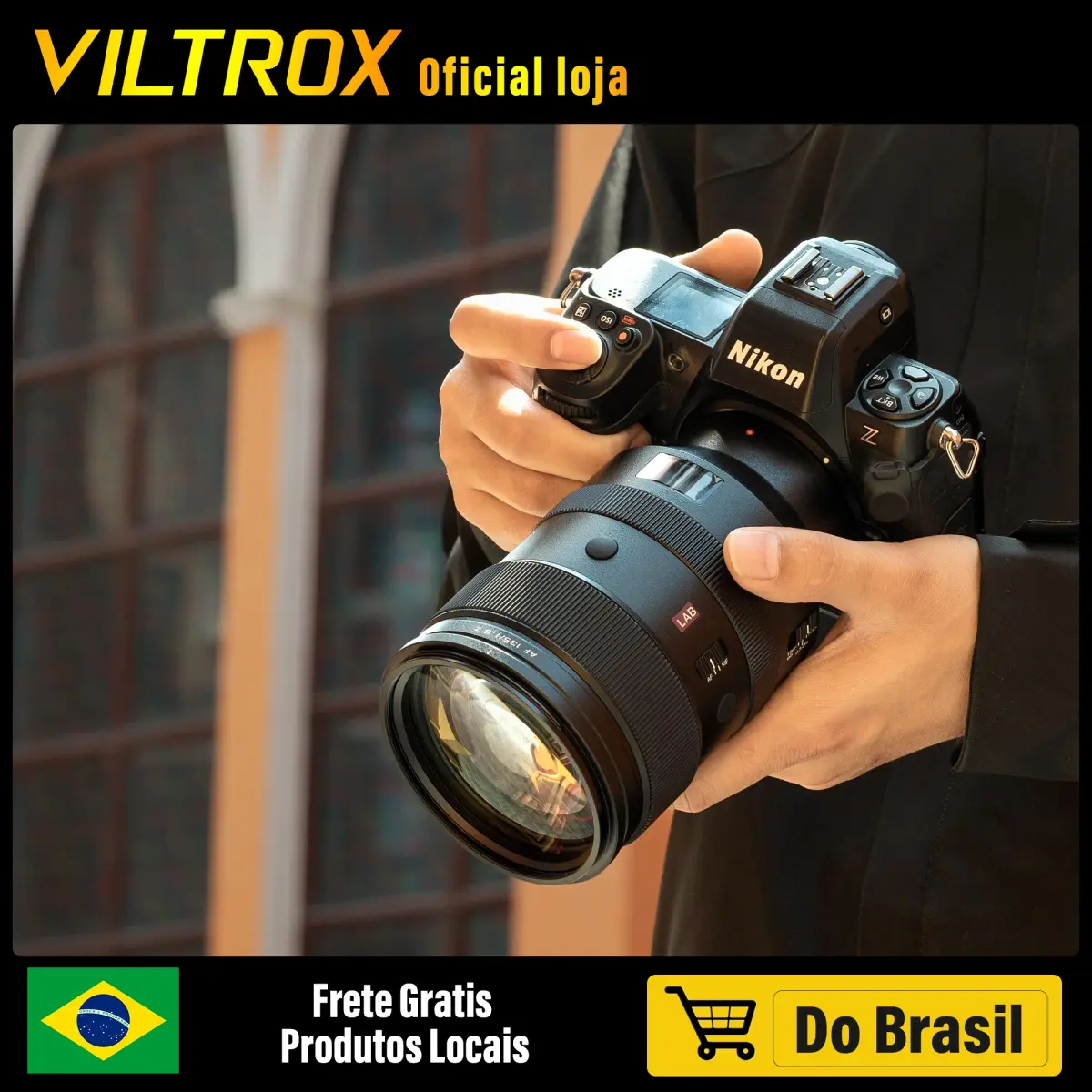 Viltrox AF 135mm F1.8 Lente de câmera LAB Full Frame Retrato Telefoto de grande abertura para câmera Sony FE Nikon Z mount A7M4 A7R5 A7C2 ZV-E1 A9III A1 Z9 Z8 Z6III Z5II