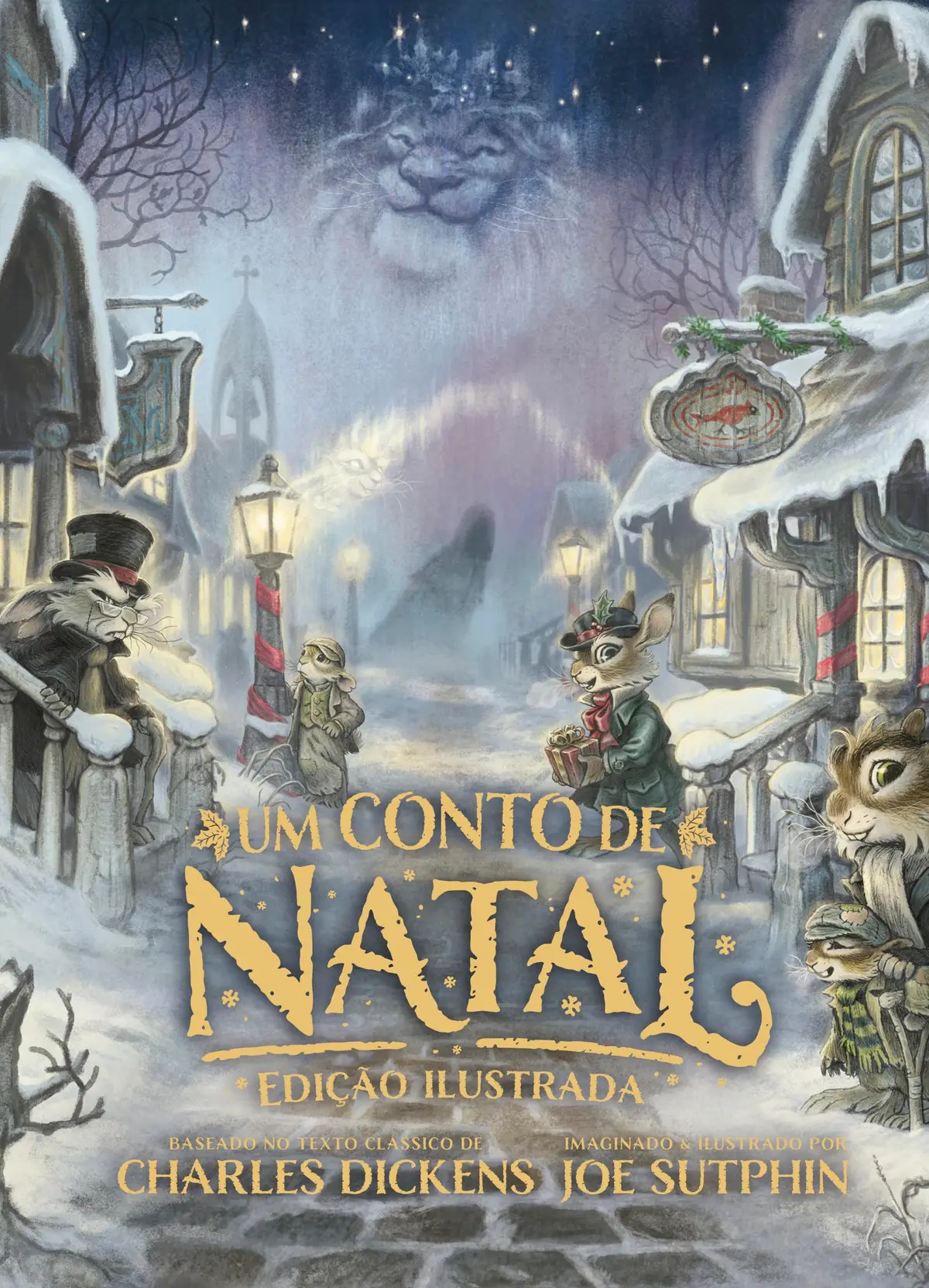 Um conto de Natal ― Edição de luxo com capa dura e ilustrações internas: Edição ilustrada - 1