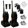 Kit 2 Radio Walk Talk Comunicador 16 Ch 12km Baofeng 777s Ht - 1