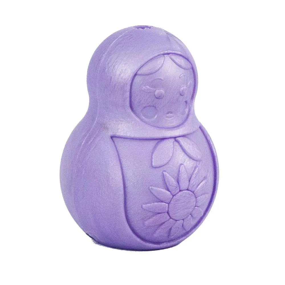 Pet Games Mordedor Recheável Super Resistente Bonequinha Lilás Tamanho P Para Cães - 1